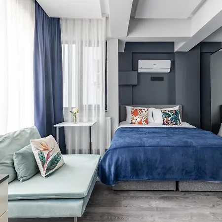Studio 4 Min To Bomontiada 10 Min To Citys Istanbulská provincie